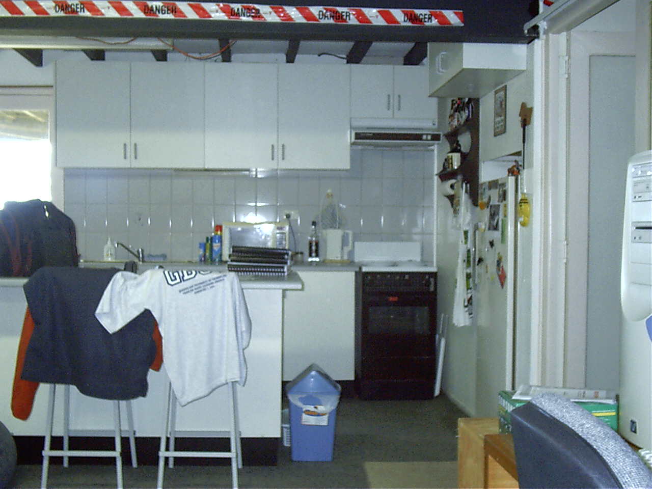 The kitchen in my room. It's good to be king.