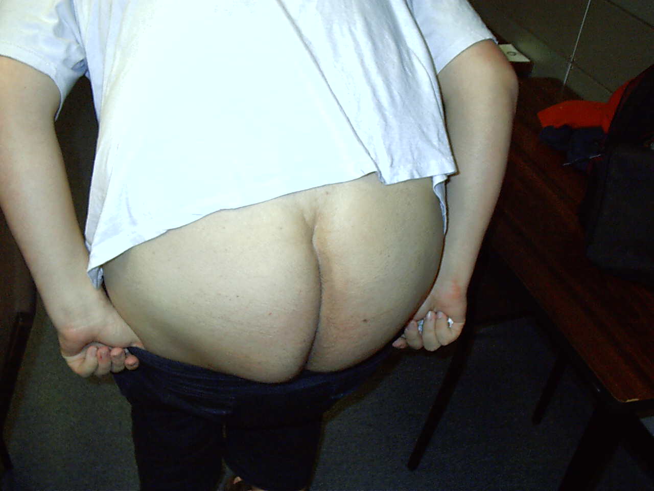 Ryo's ass. Need I say more. (Camera was clensed in fire post-pic)