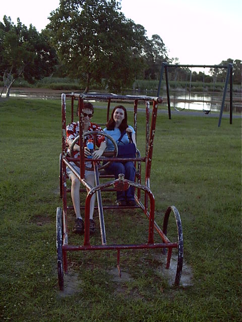 Tanya and I take a drive.