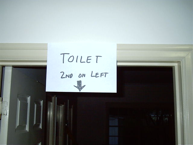 Read the sign