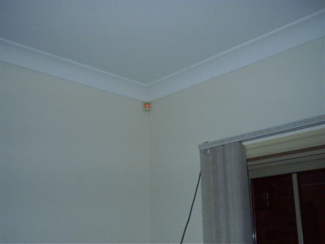 During a 2 hour blackout, the security sensors were still going