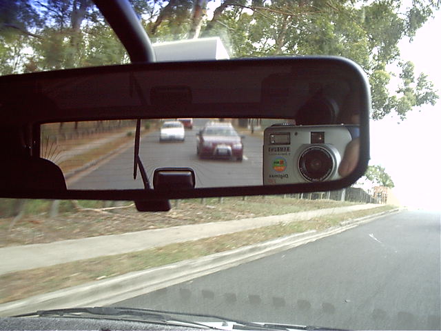 And Fatty following some random other car