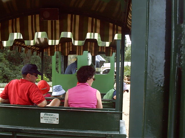 Others on train, but no cute train-boy