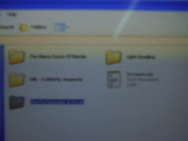Gift 2. Making a CD for Laura.