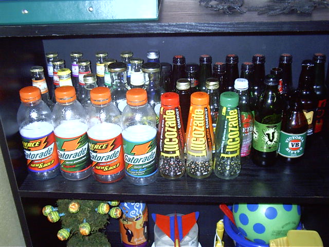 An update on my bottle collection.