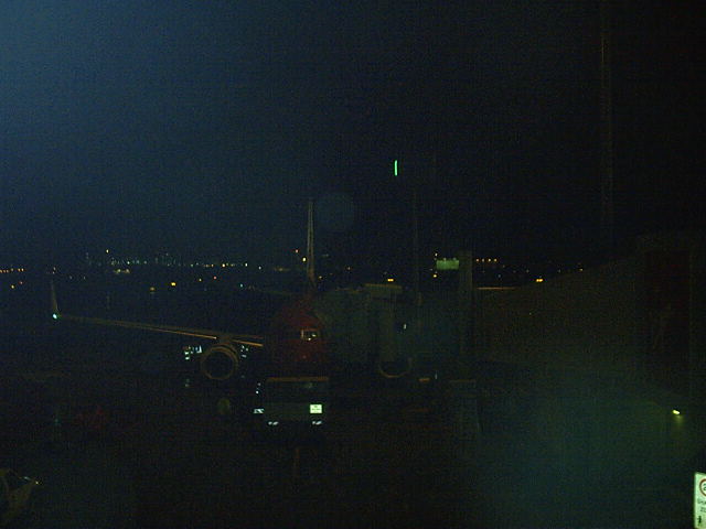 Her plane