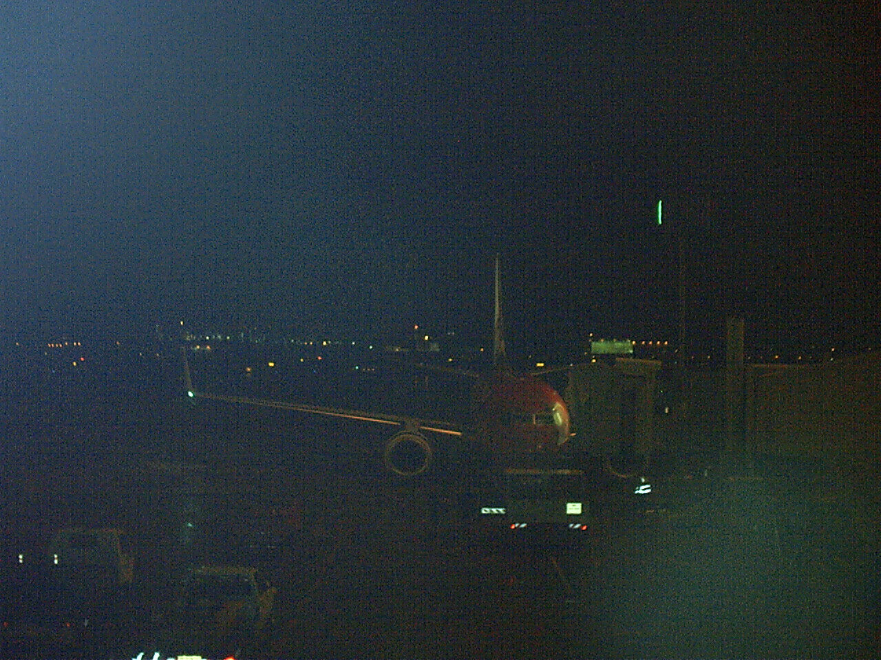 The plane again