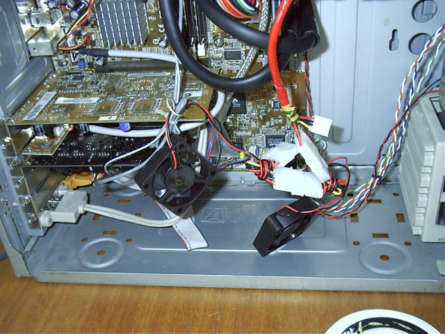 Fans doing some other cooling of system
