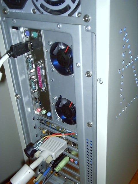 Light from back