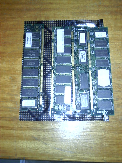 After swapping the 3 sticks of RAM in the family computer, I am left with 4 sticks to disperse.