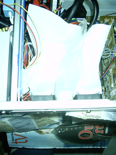 Don't really want metal flakes in the CPU