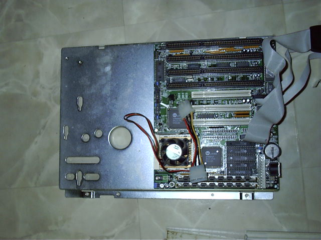 The MB on side panel