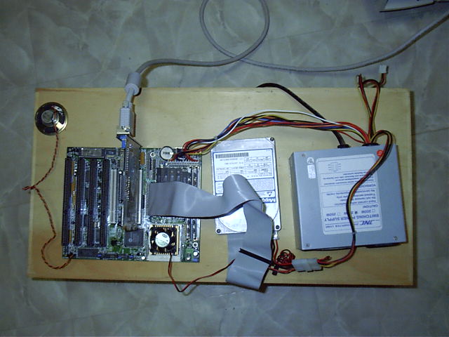 The computer remade, minus the case