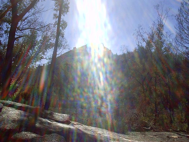 Where we are heading. Into the sun