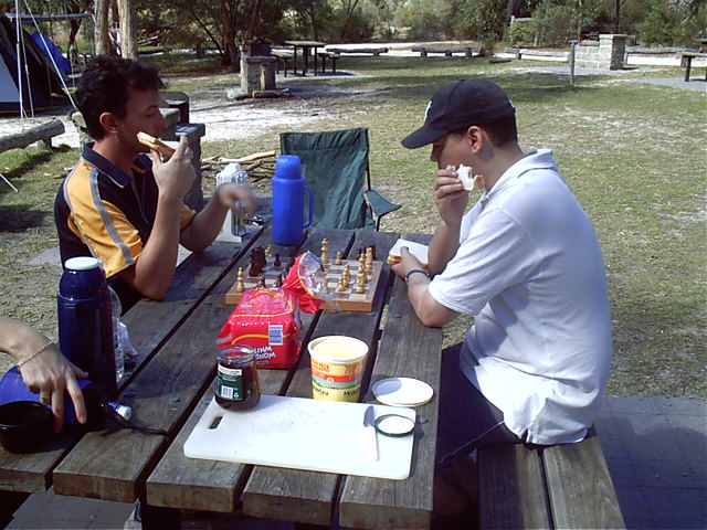 Back at camp