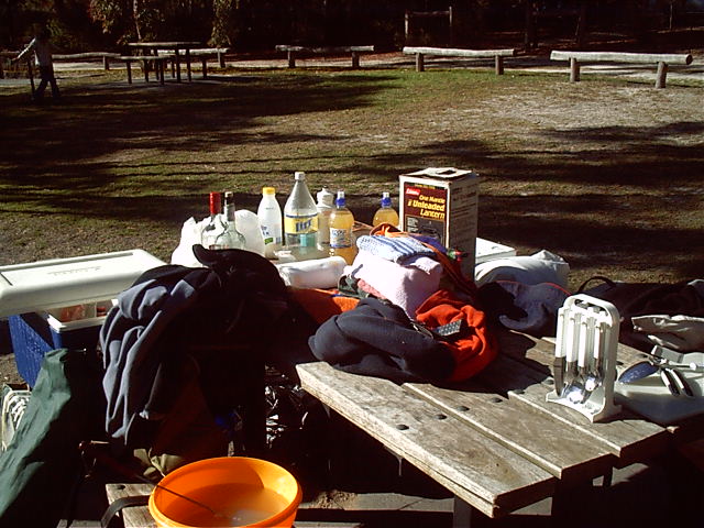 Lots of gear to pack