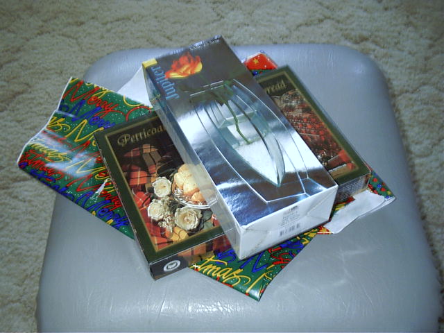Mum's gifts.