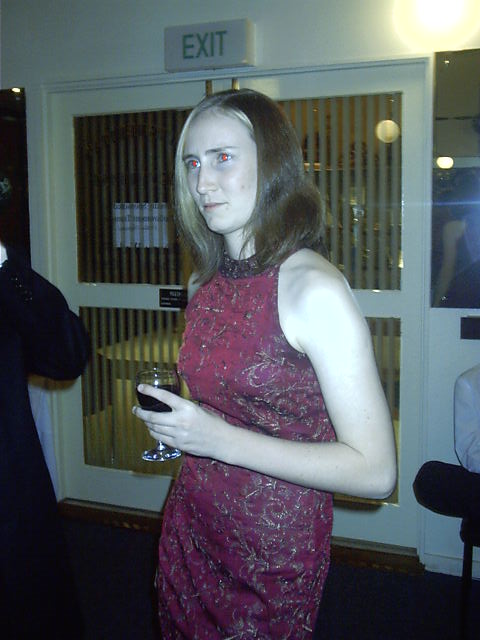 And the lovely lady herself