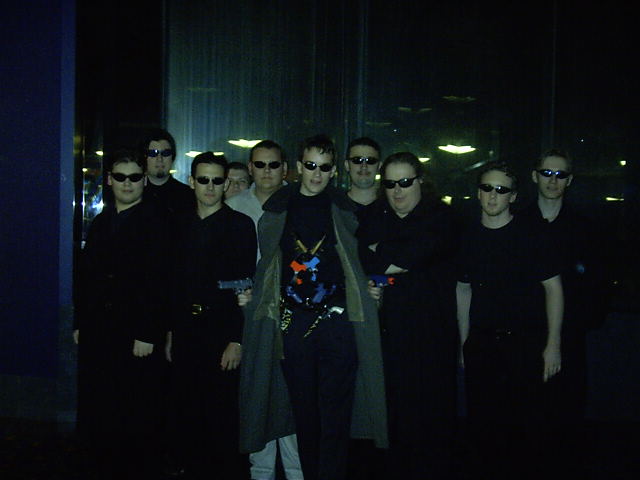 And got a few looks and comments from the others watching the movie