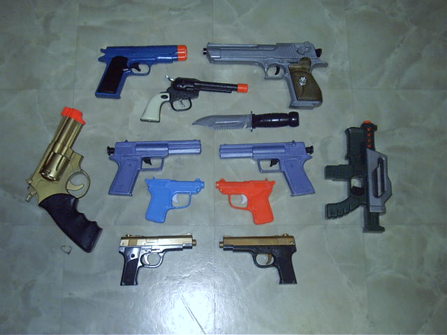 The weapons I wore