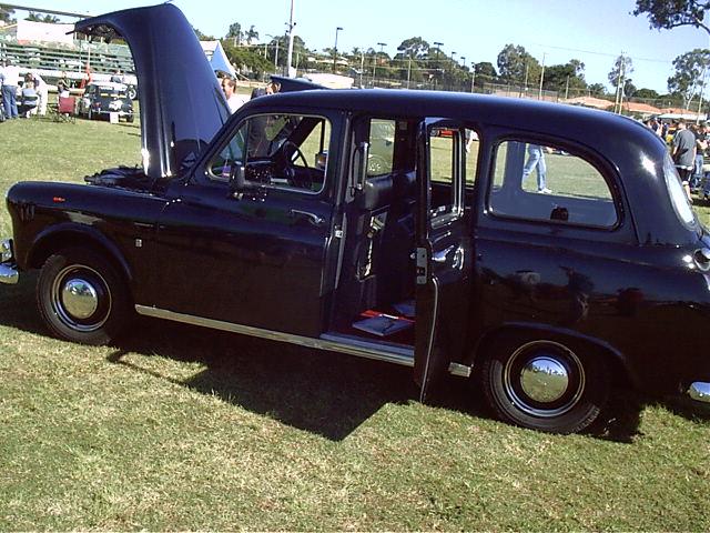 An old taxi