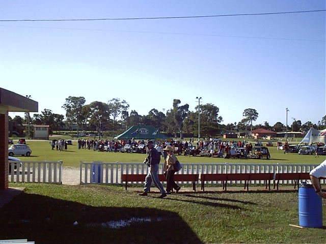 The showgrounds at Cleveland