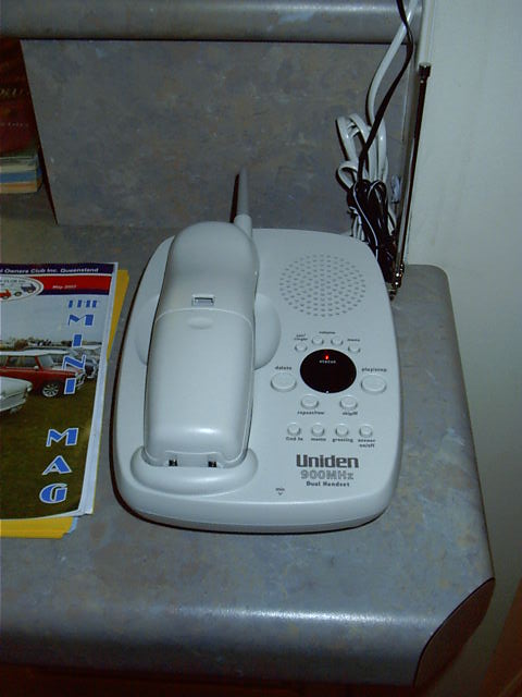 Their new cordless phone and digitial answering machine