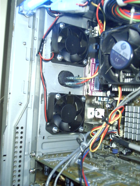 Replaced the 2 fans in OSWEC too