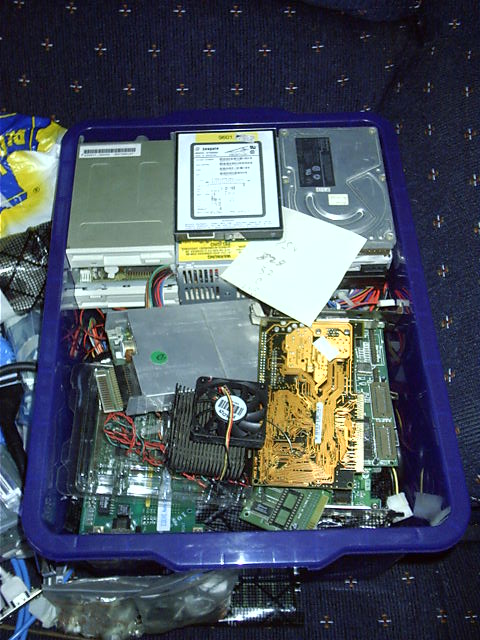 The box of parts