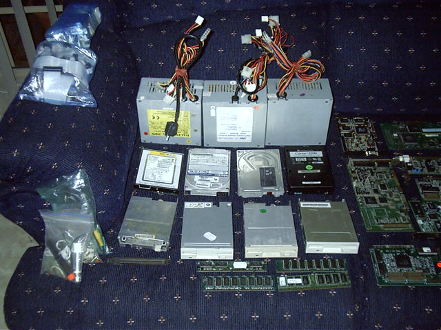PSUs, HDDs, FDDs, RAM