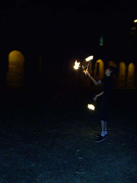 It burns! It burns!