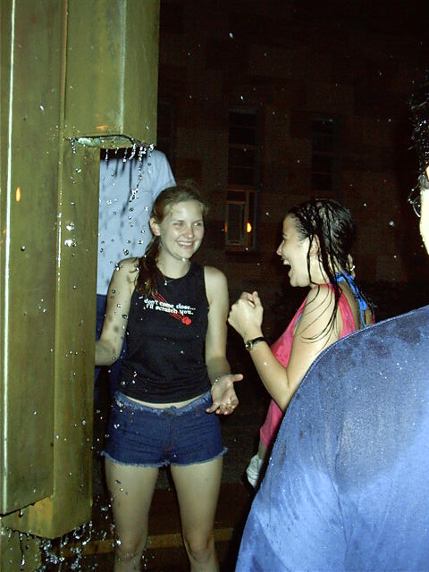 Kat and Amidala turn on the water works.