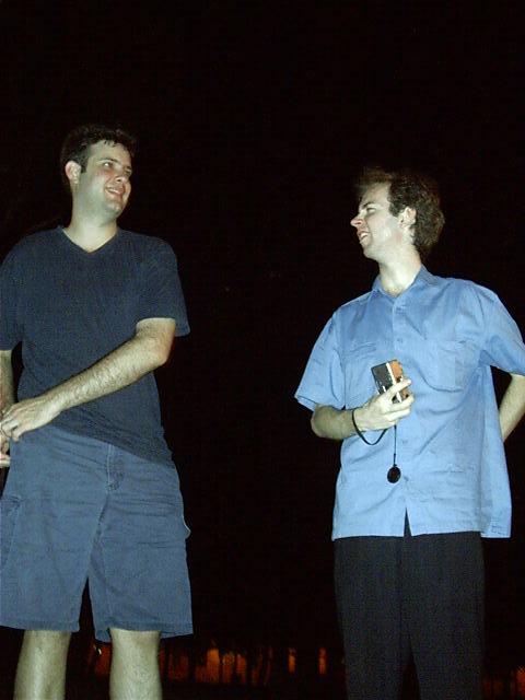 Azure and Kewn 'talk' about 'things' in the 'place'.