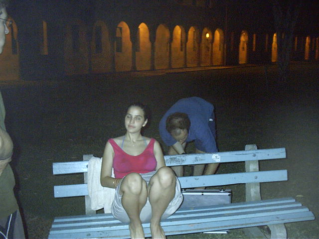 Amidala relaxes while Diesis gets his gun.... i mean camera.