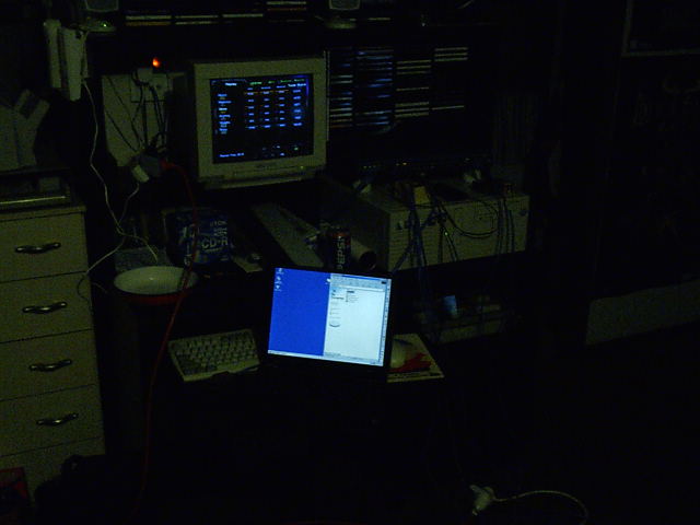 Before I go I leech some stuff onto Leech (my laptop).