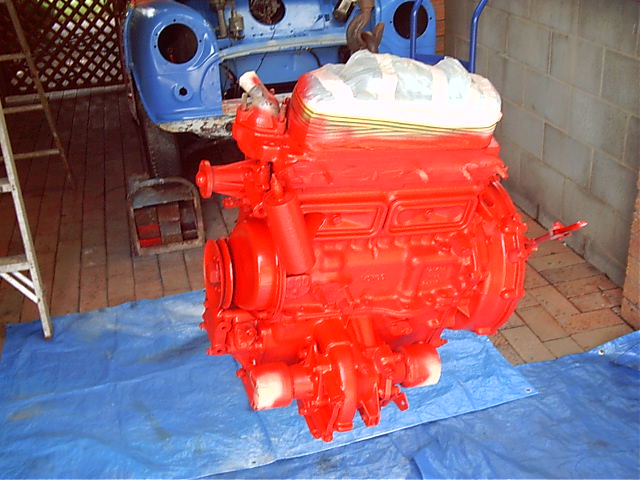 The engine for the 2nd mini.