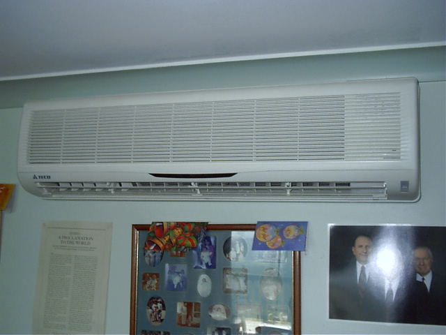 The new air-con. Man that was nice.