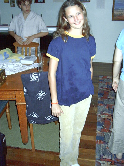 April, Katie's youngest sister.
