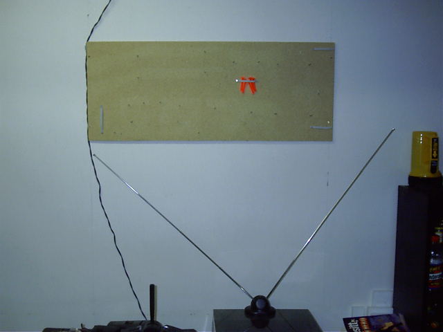 The gun rack is mounted.