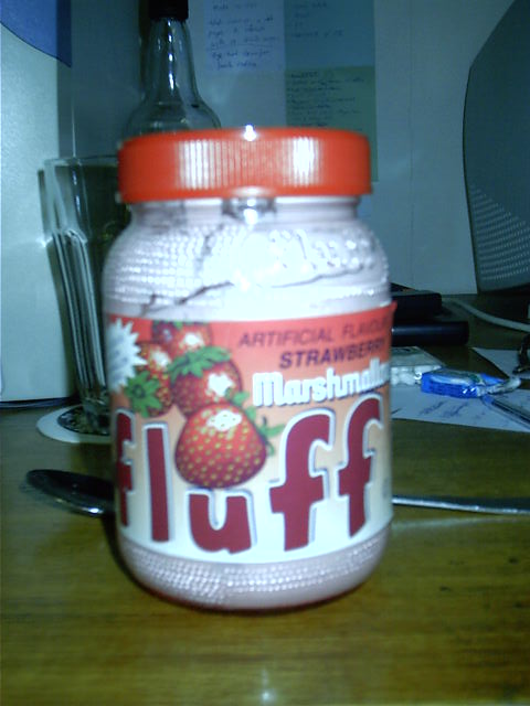 Mmmmm, Marshmellow Fluff.