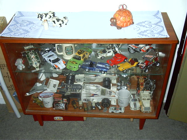 Dad's toys. That big car is actually a bottle of alcohol, opens in middle.IMAG0001