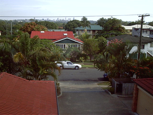 Thats the city, not a bad view.