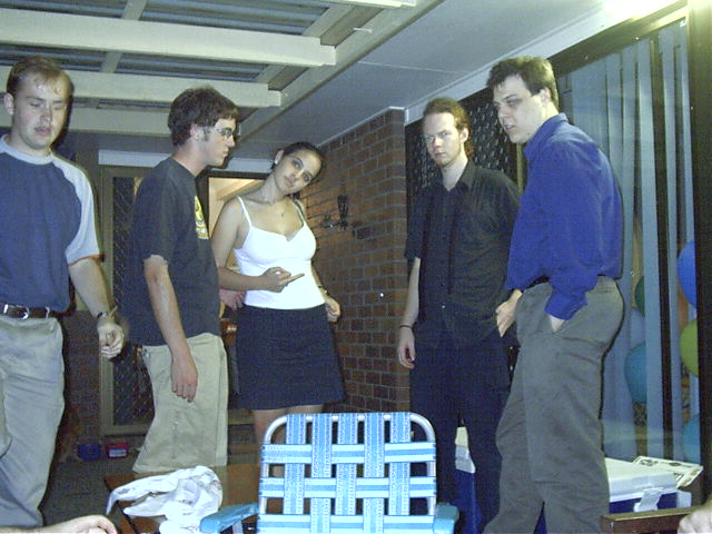 Ness, Amidala and David also leave. Dewi and Loki just stand.