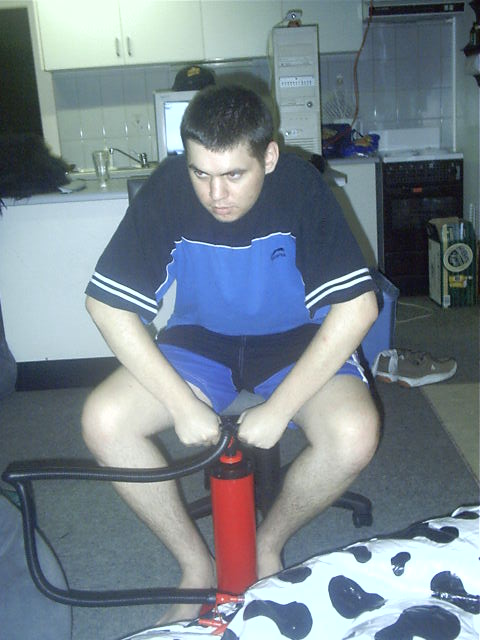 My my. What a big pump you have.