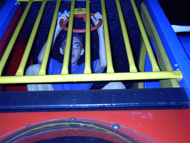 Digi gets some more driving skills after I out drag him to Maccas.