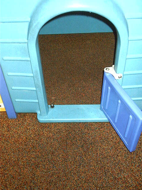 Smallest. Door. Ever.