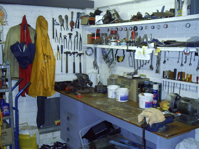 Dad's tools.