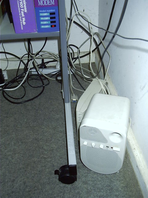 Once again, the cable modem hits the deck.