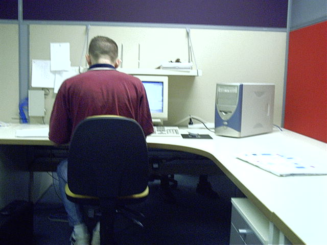 The other guy that works next to me.