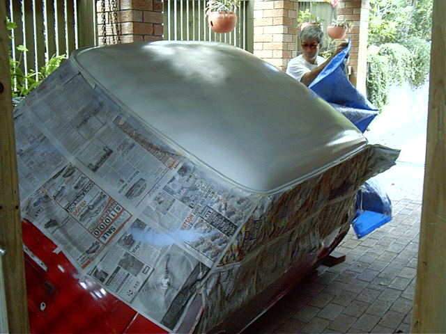 Will be even shinier when he polishes it.